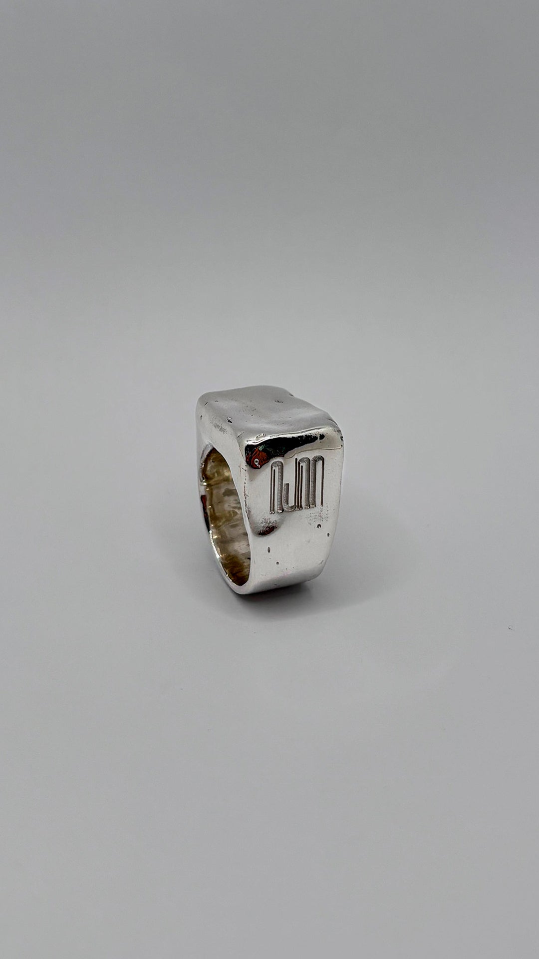 Distressed Logo Ring